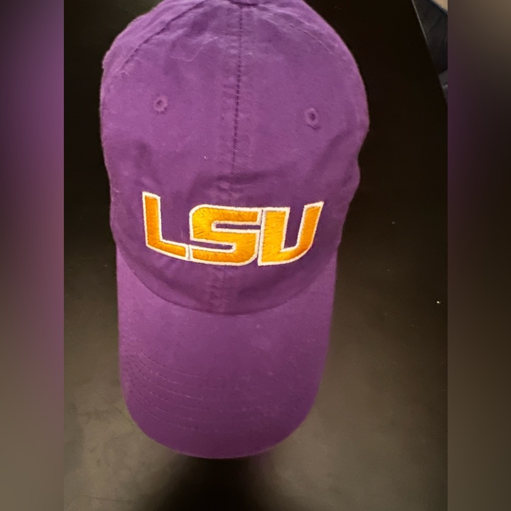 LSU adjustable hat